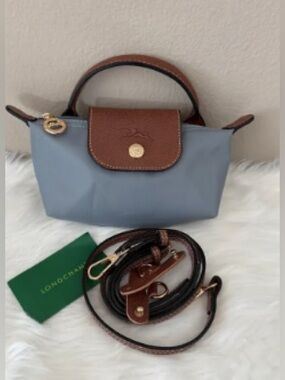 Longchamp mini bag with top handle and crossbody